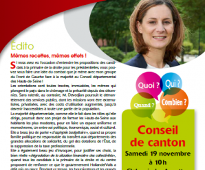 Lettre octobre/novembre 2016